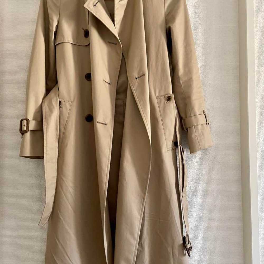 Sloane Vena Trench Coat, Size 36 - image 3