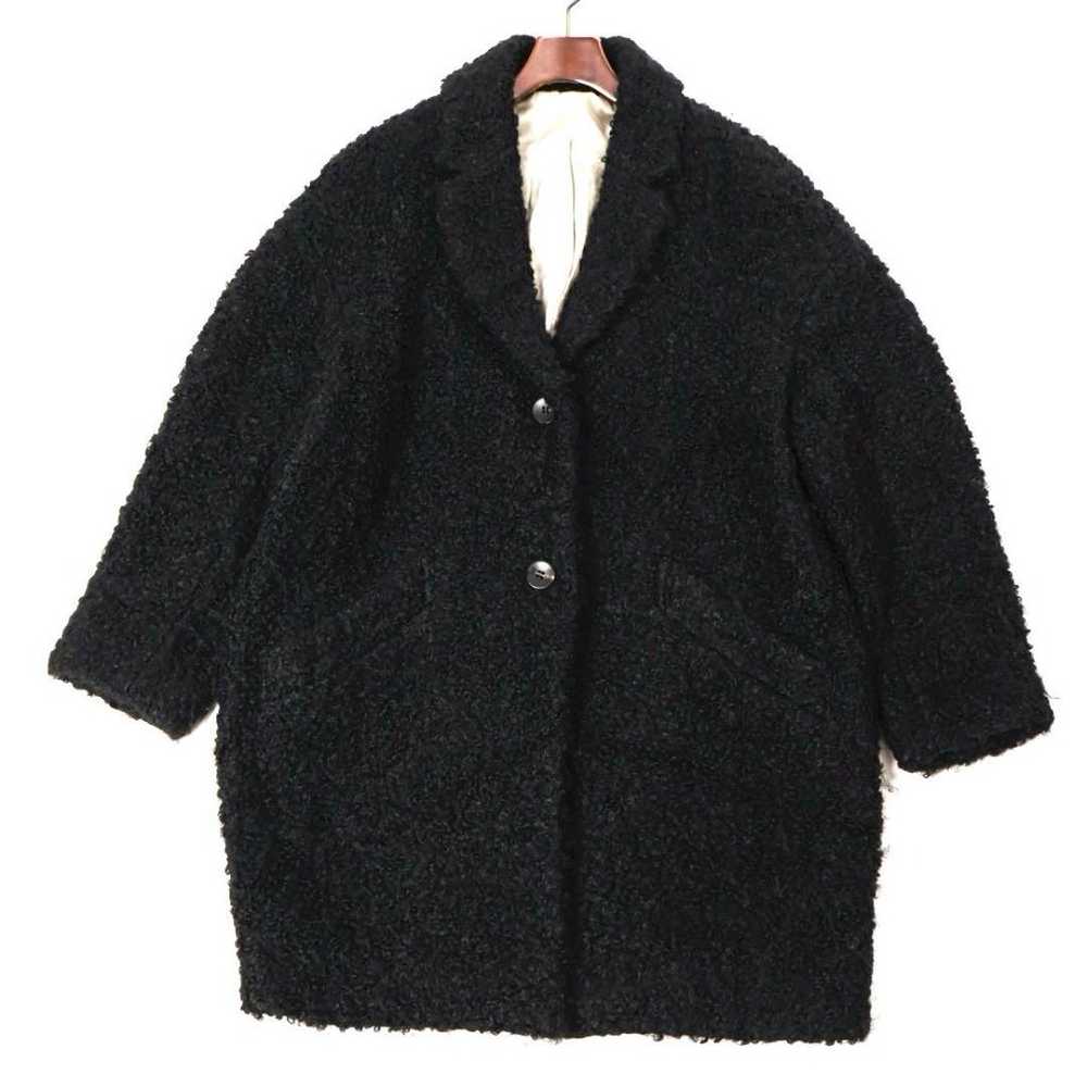 E6254-115◾️United Bamboo Mohair Wool Fur Coat - image 2