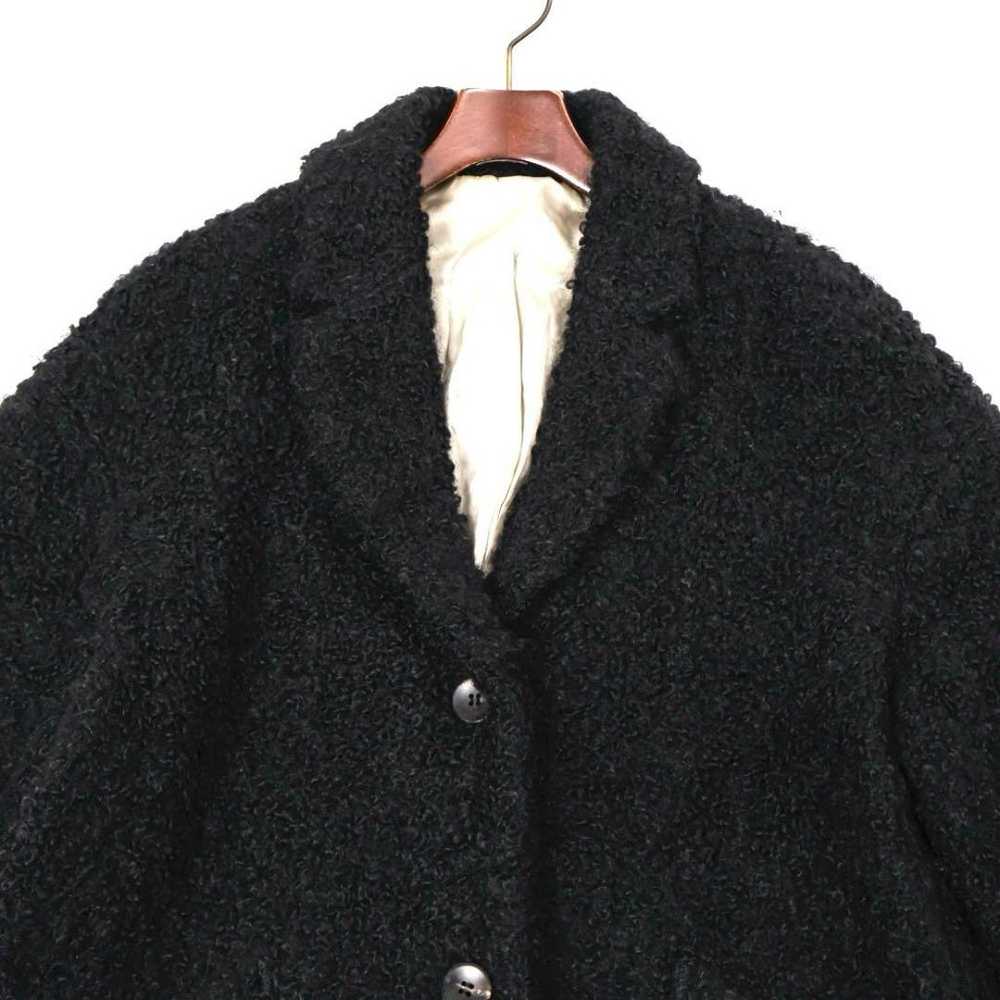 E6254-115◾️United Bamboo Mohair Wool Fur Coat - image 3