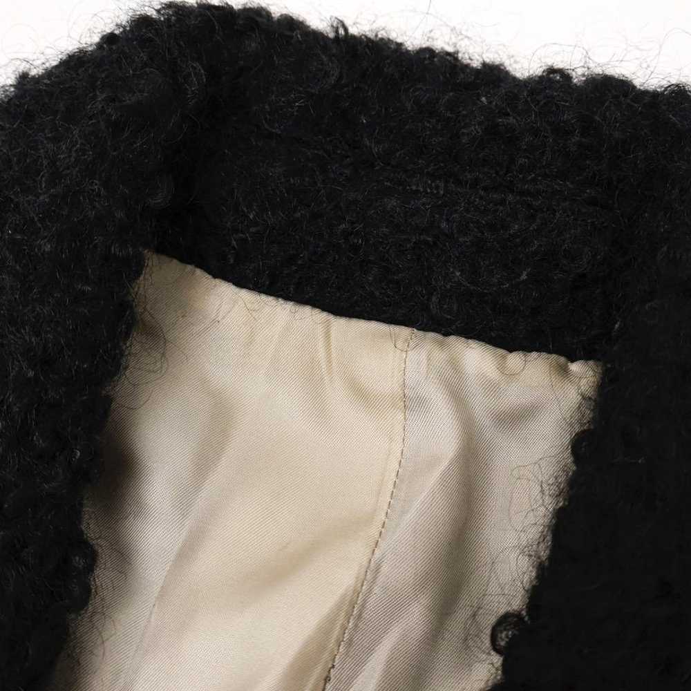 E6254-115◾️United Bamboo Mohair Wool Fur Coat - image 9