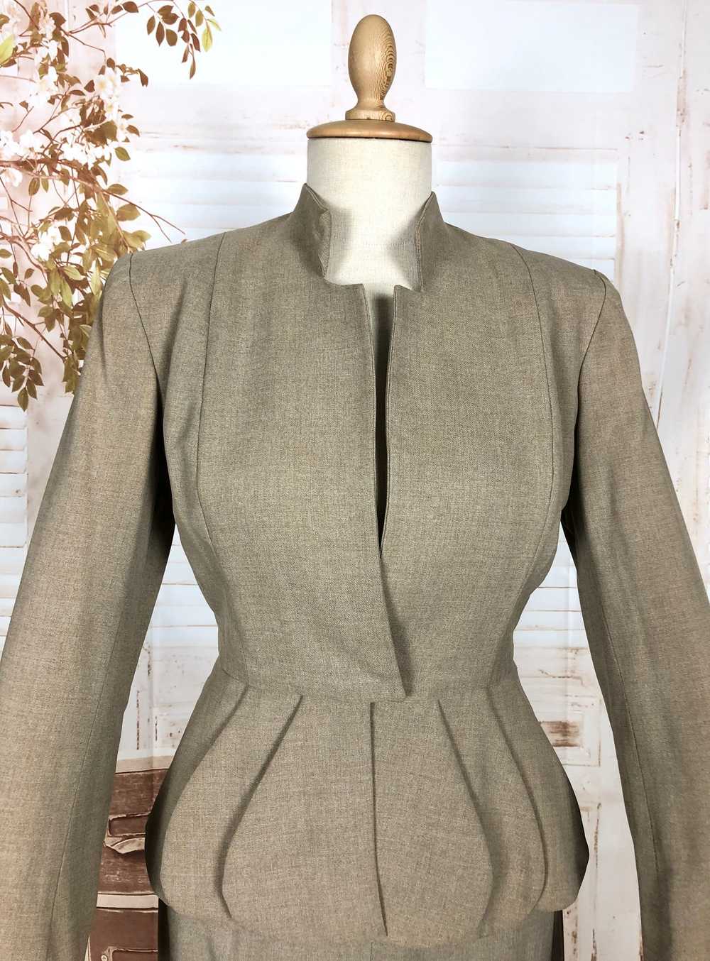 Wonderful Original 1953 Vintage Warm Grey Lilli A… - image 11