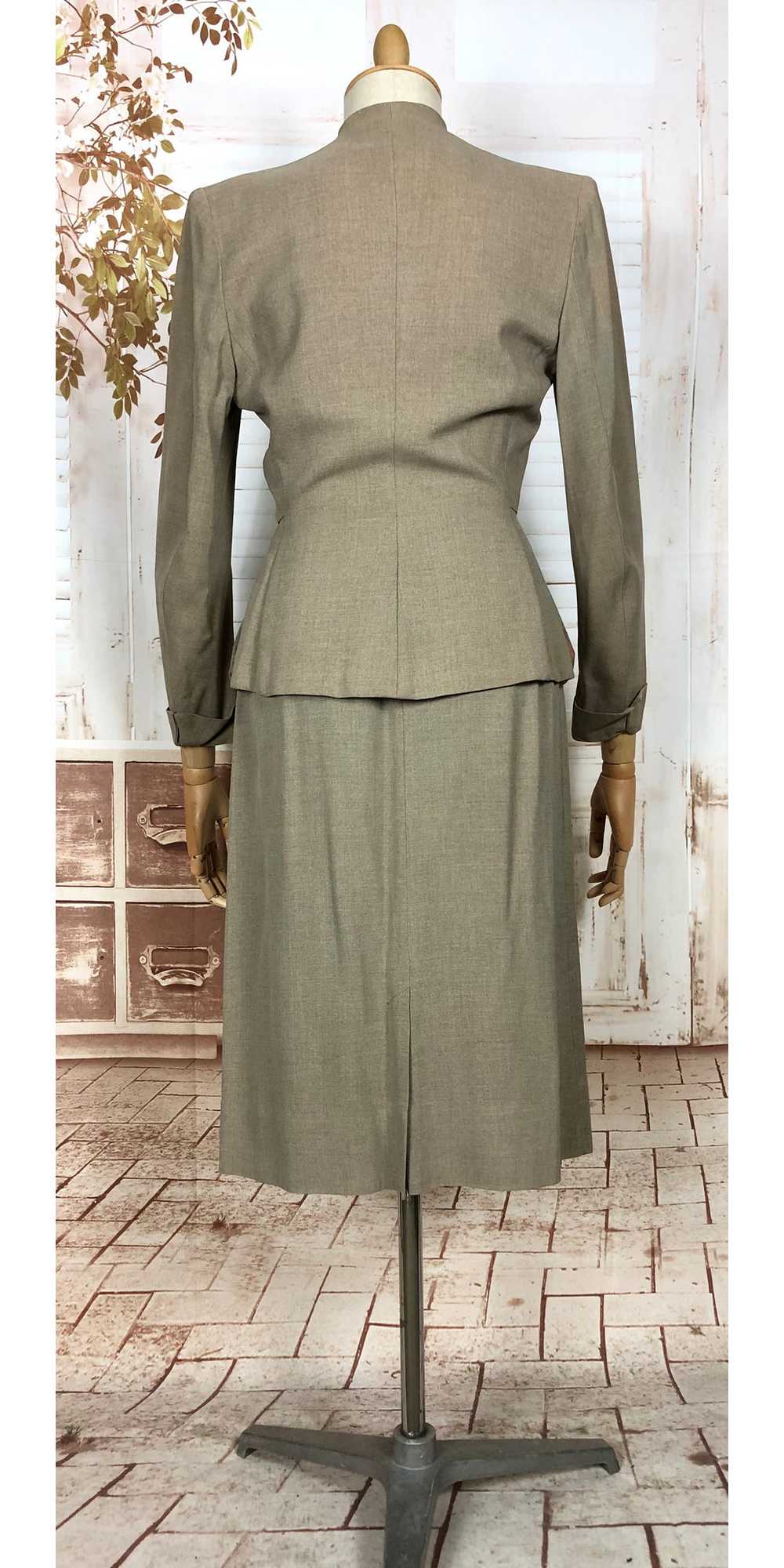 Wonderful Original 1953 Vintage Warm Grey Lilli A… - image 8