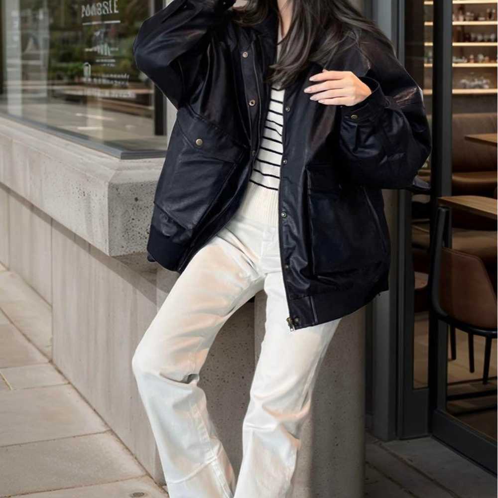 <JaVa Java Collaboration> Fake Leather Vintage Ov… - image 2