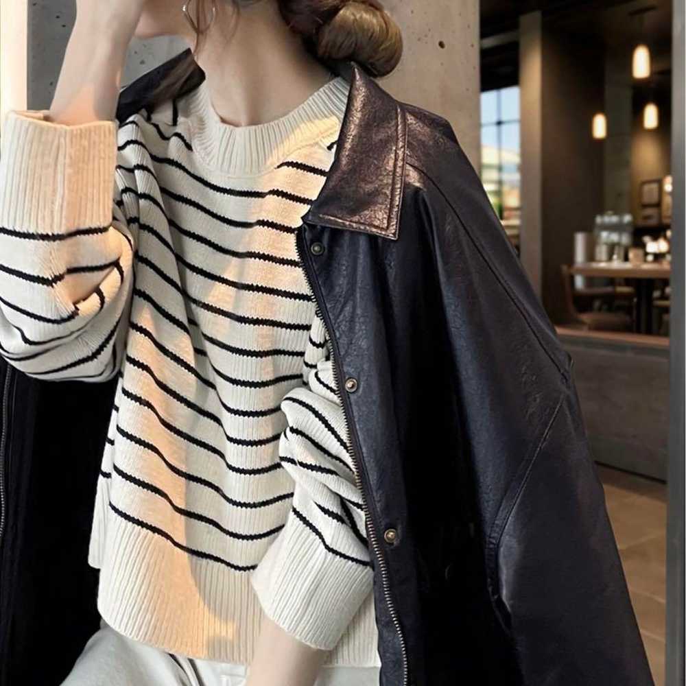 <JaVa Java Collaboration> Fake Leather Vintage Ov… - image 3