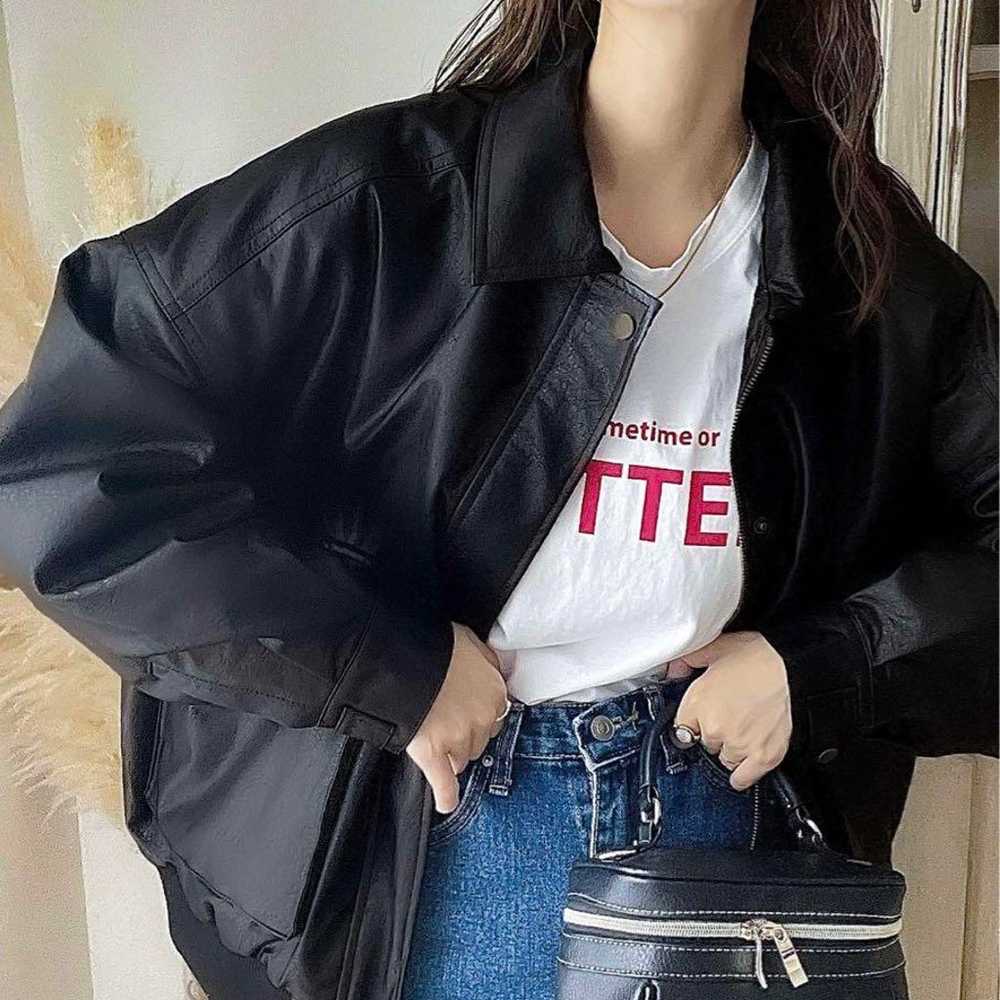 <JaVa Java Collaboration> Fake Leather Vintage Ov… - image 4