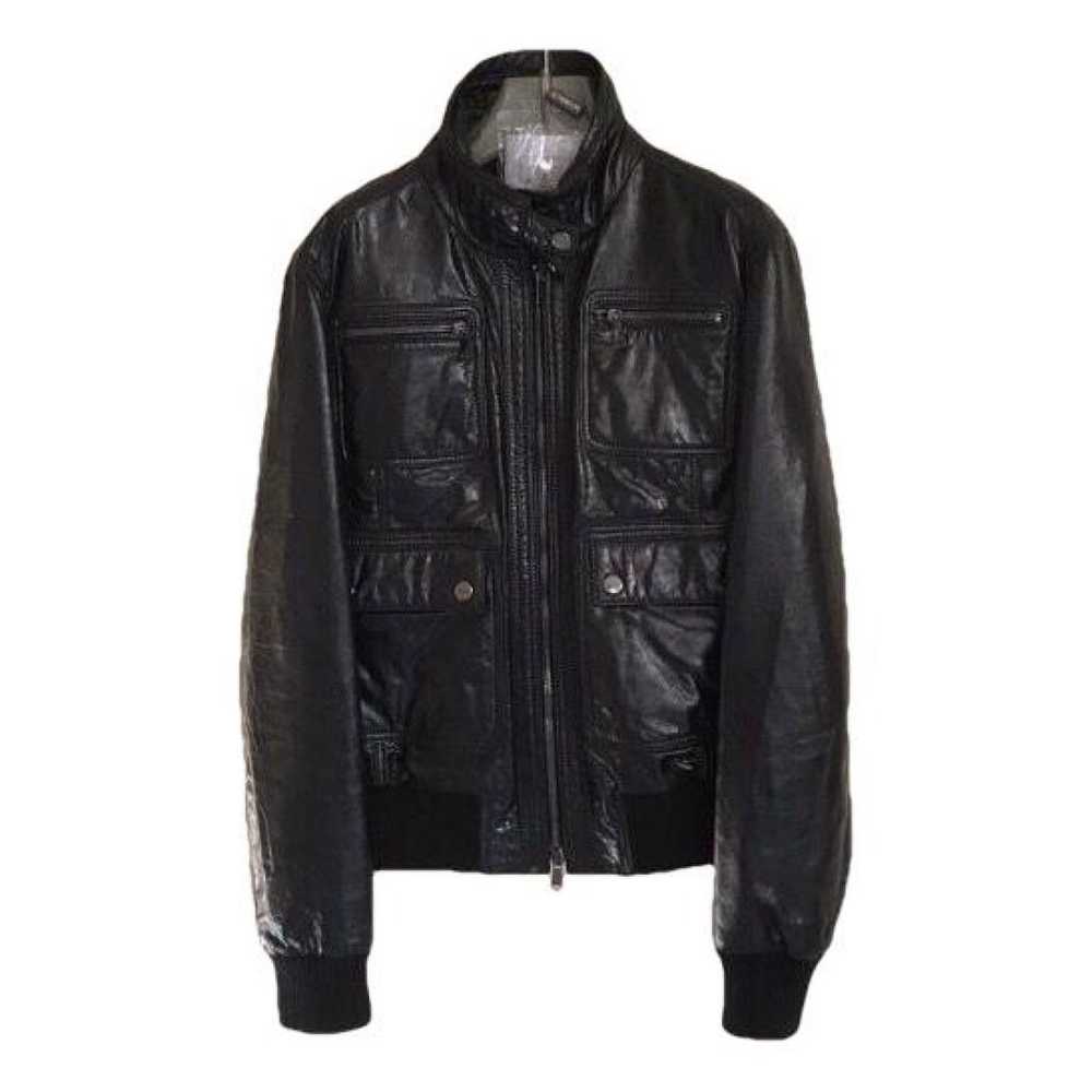 Mabrun Leather biker jacket - image 1