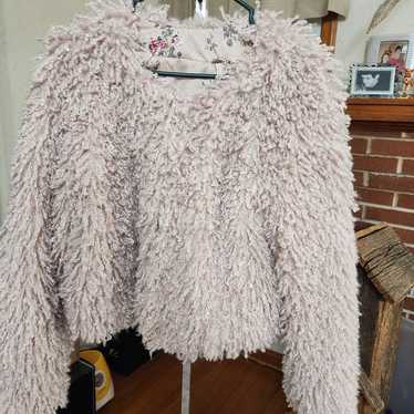 Free People Fuzzy Coat