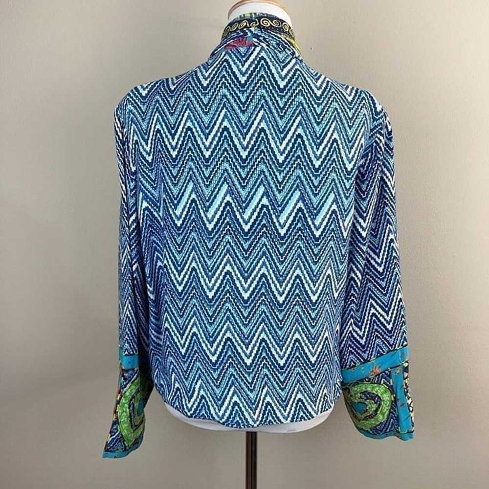 Sandy Starkman Jacket Medium Art To Wear Embroide… - image 7