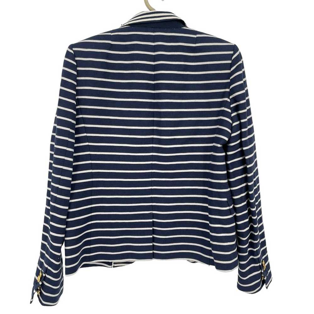 J Crew Womens Schoolboy Blazer Jacket Navy Stripe… - image 5