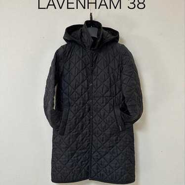 UK-made Lavenham Quilted Long Coat 2-way