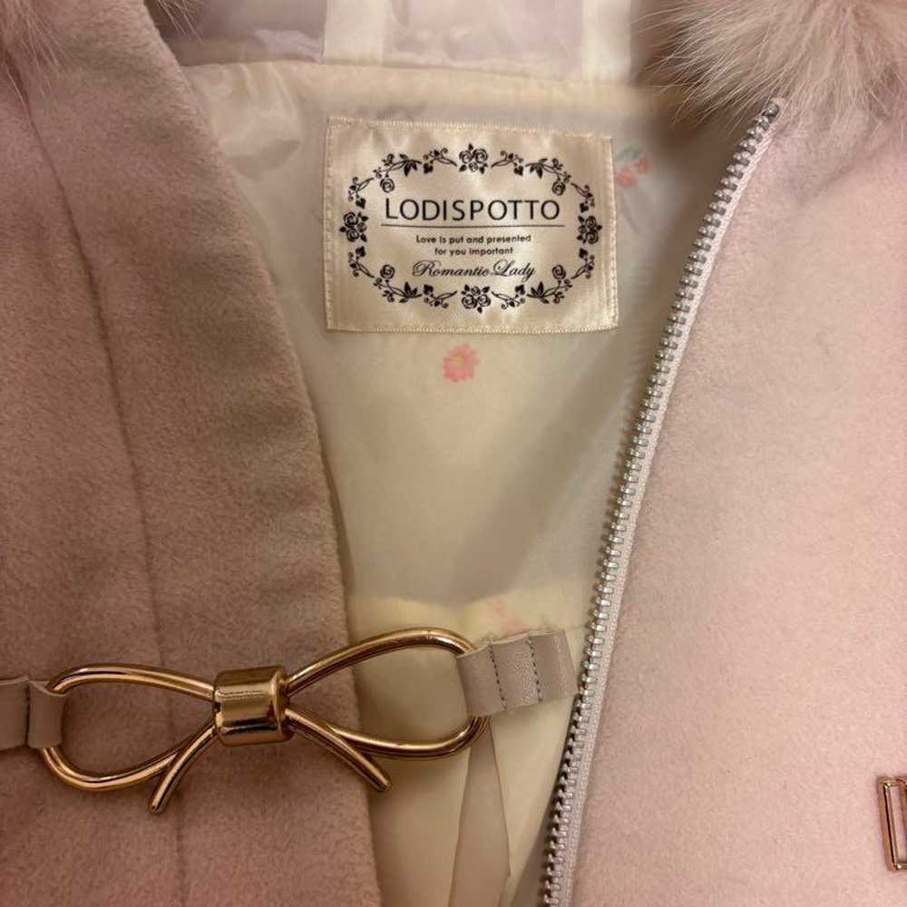 Roddy Spot Pink Duffle Coat with Ribbon - image 8