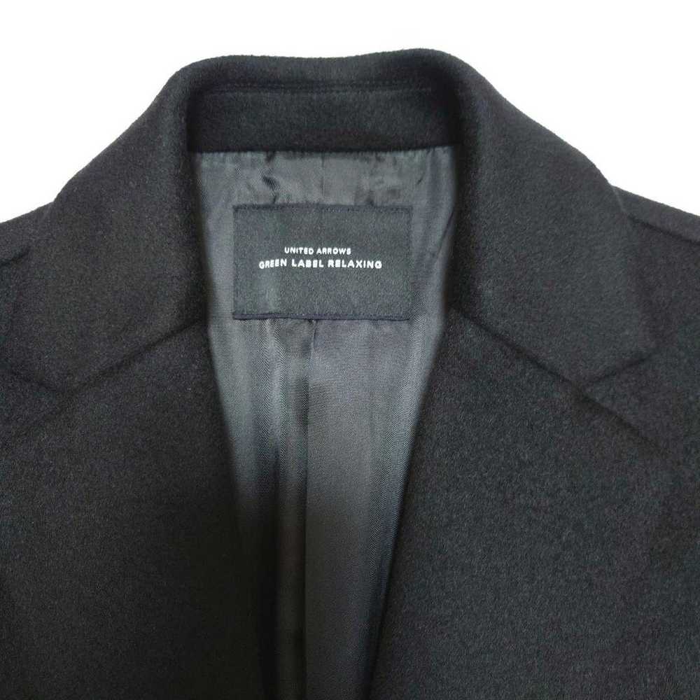 Green Label Relaxing Chester Coat Black M - image 4