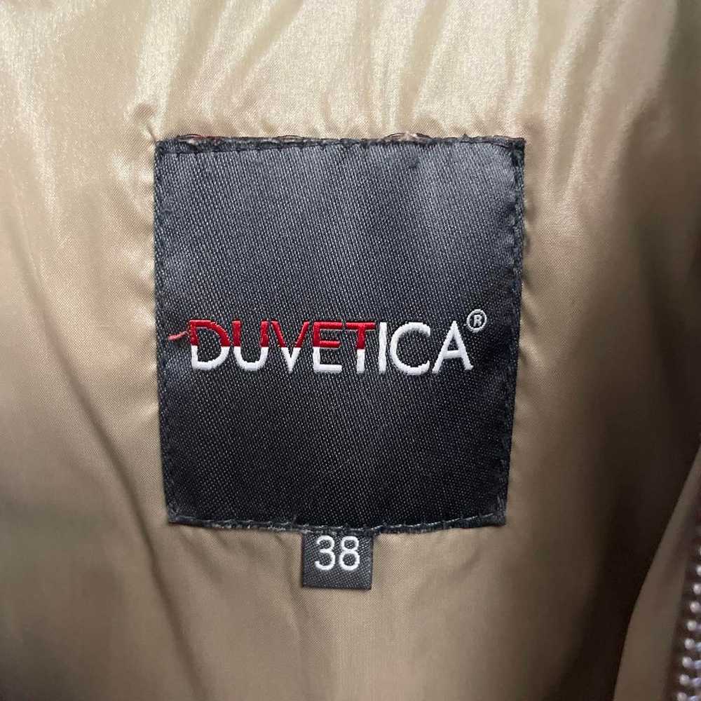 DUVETICA Olive Green Down Jacket with Fur Attached - image 2