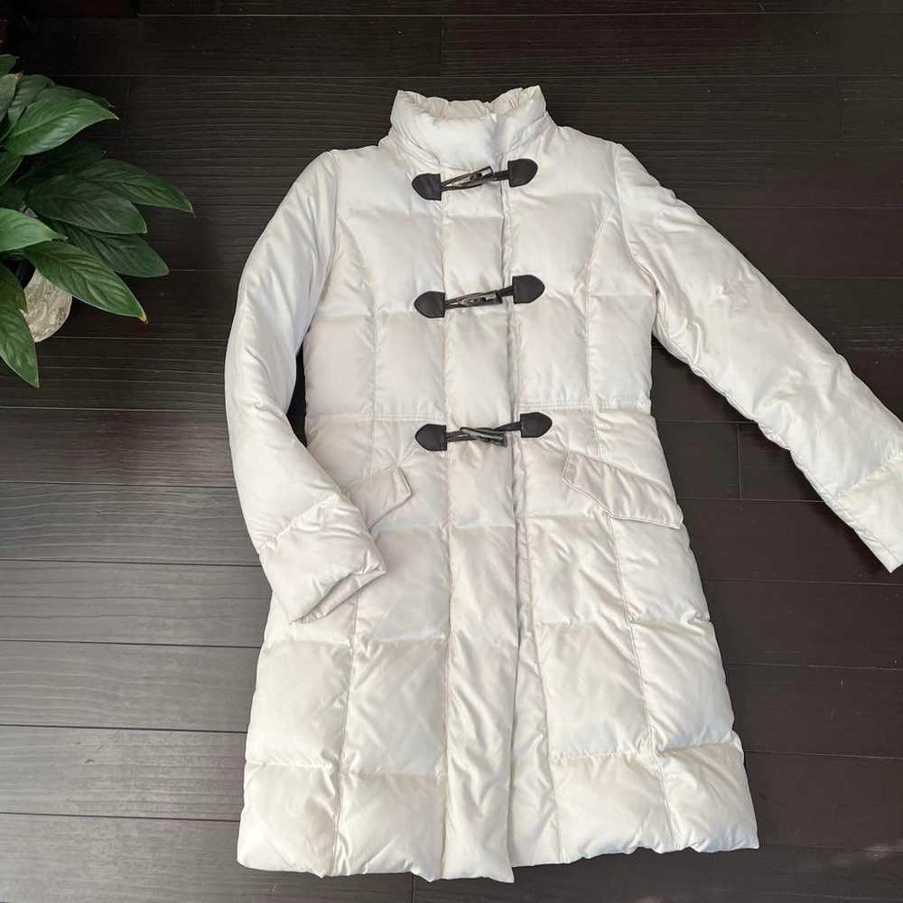 Down coat, size M, white, ROPE - image 4