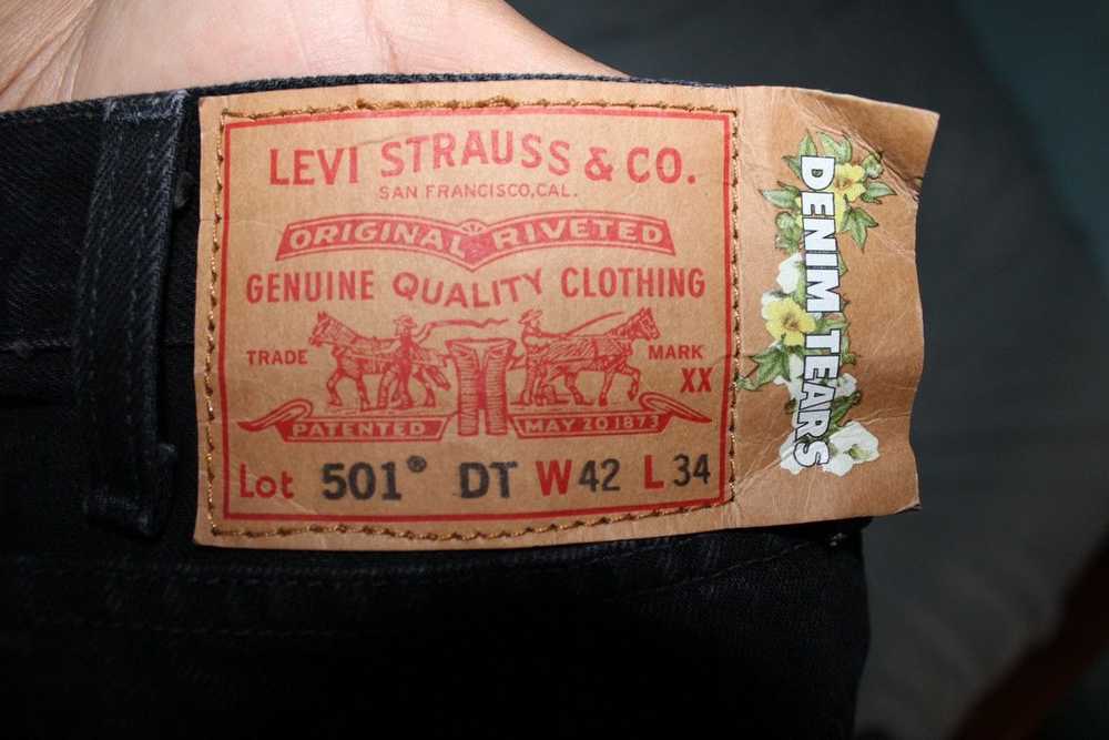 DENIM TEARS × Levi's × Stussy STUSSY X DENIM TEARS - image 4