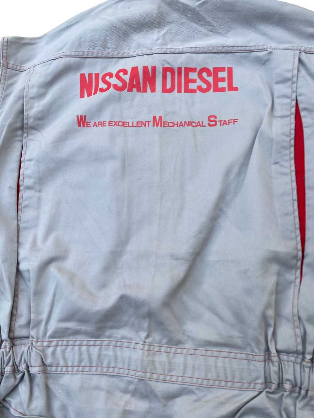 Racing × Vintage Vintage Nissan Diesel Overall Ju… - image 3