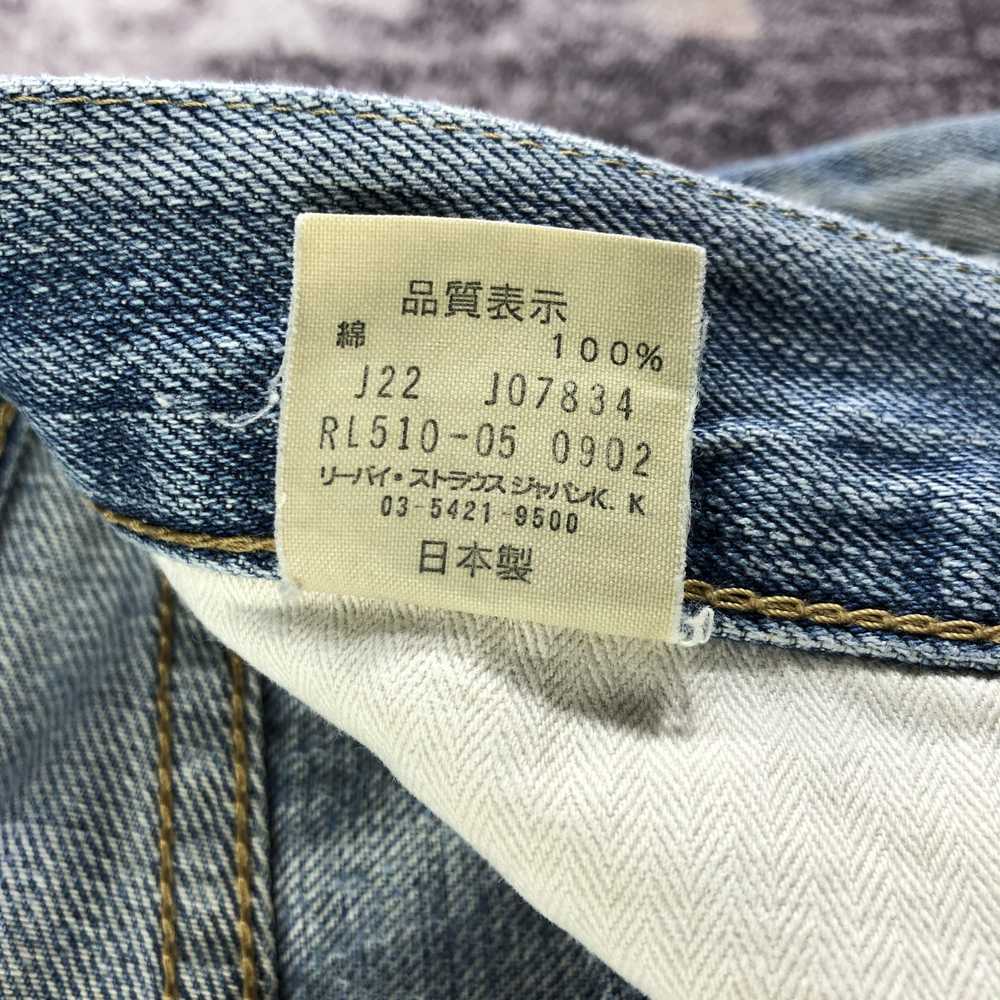 Levi's × Vintage 90s Vintage Dirty Red Loop Levis… - image 10