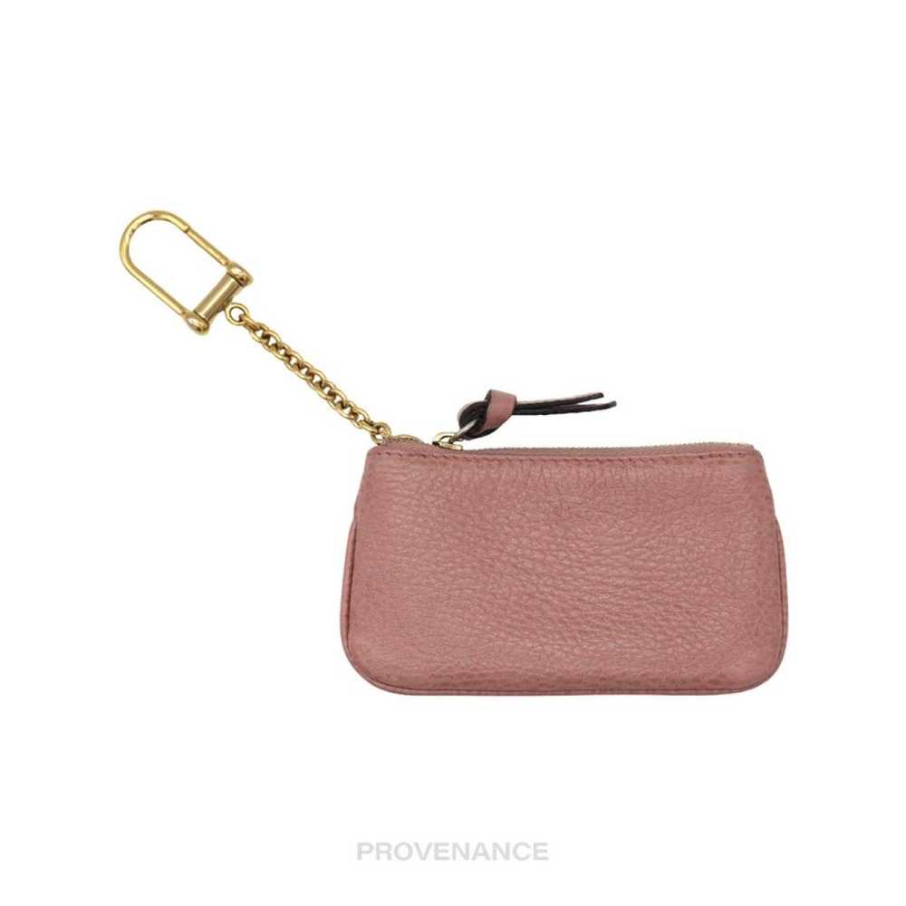 Gucci Leather key ring - image 2