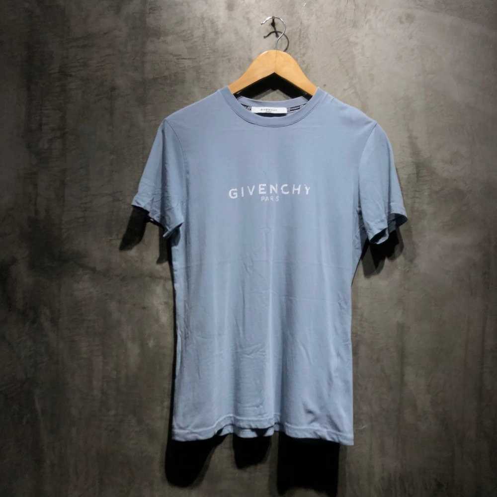 Givenchy Givenchy Distressed Logo Tee - image 1