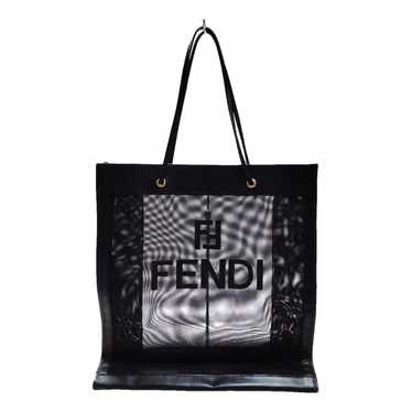 Fendi Logo Shopper Tote leather tote