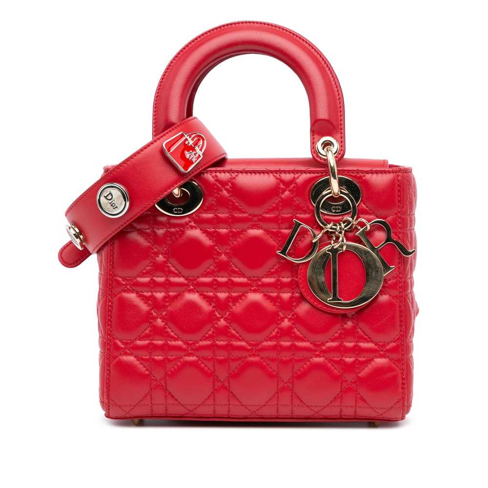 Dior Dior Small Lambskin Cannage My ABCDior Lady … - image 1