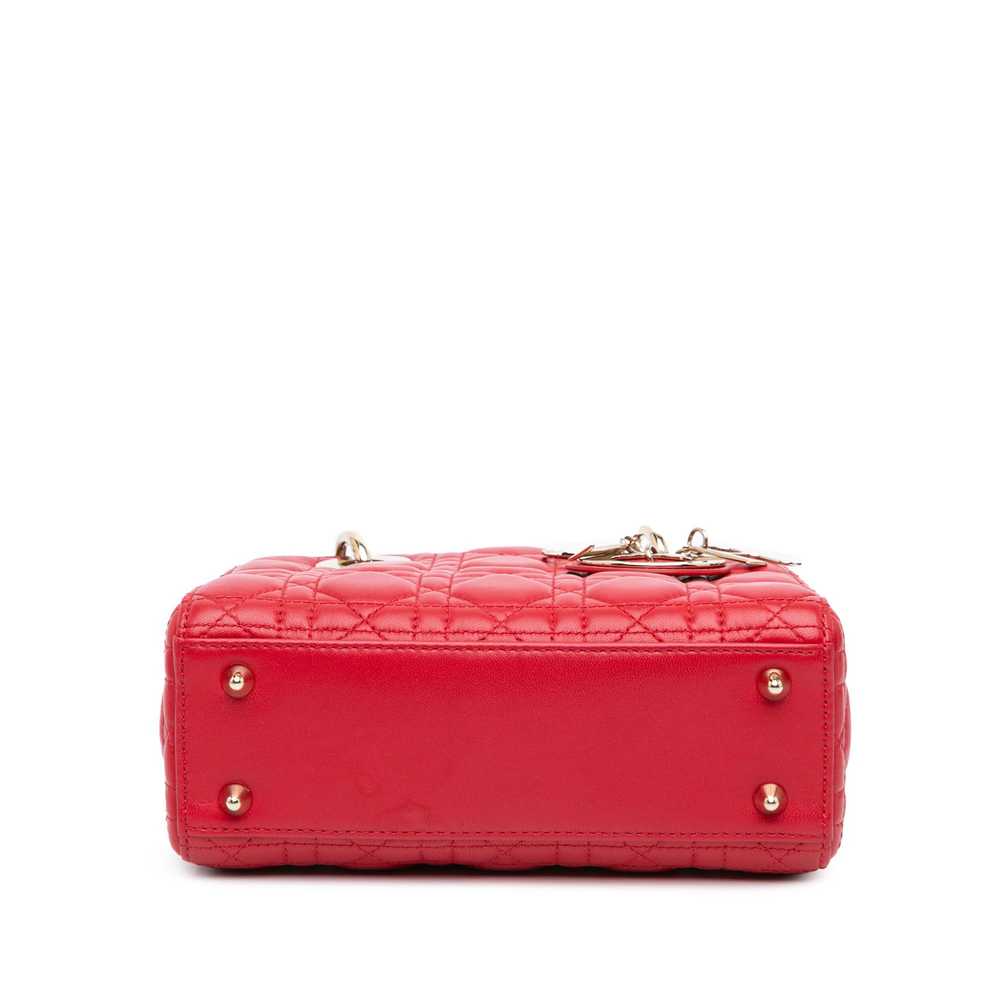 Dior Dior Small Lambskin Cannage My ABCDior Lady … - image 3