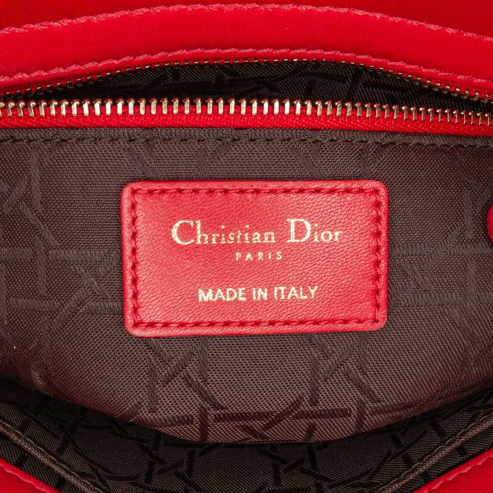 Dior Dior Small Lambskin Cannage My ABCDior Lady … - image 5