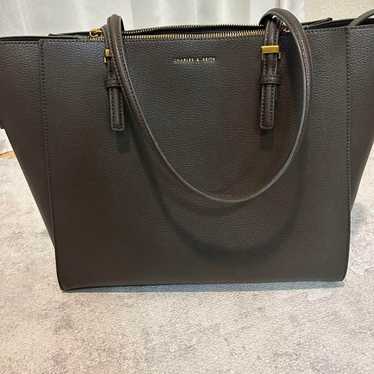 Charles and Keith Shoulder Bag Brown