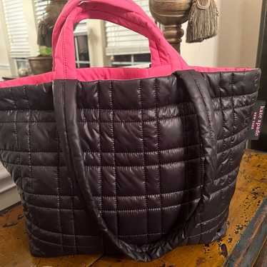 Kate spade black and pink tote hotsell