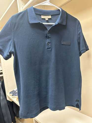 Burberry Navy Burberry Polo