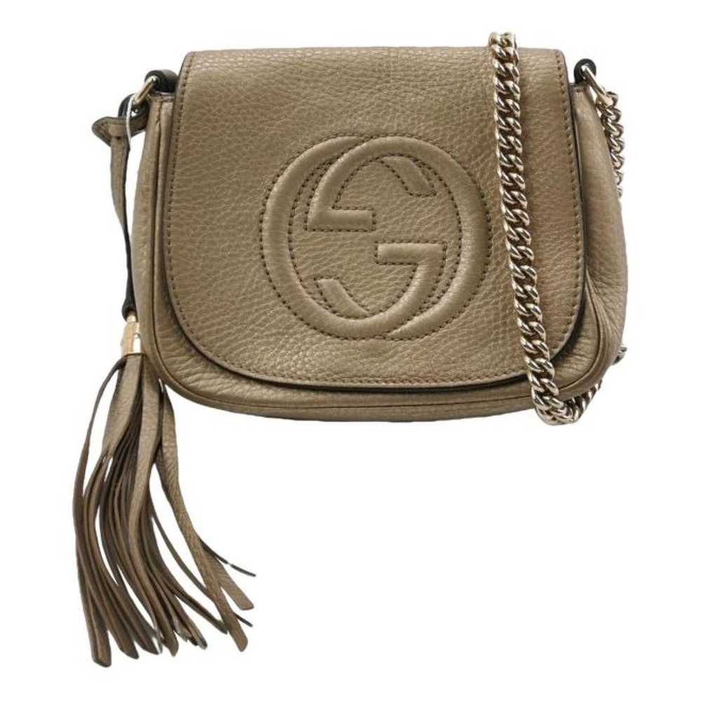 Gucci Soho Flap leather crossbody bag - image 1