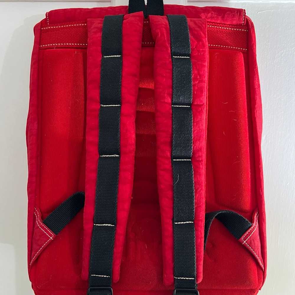 Vintage red Kipling backpack - image 2