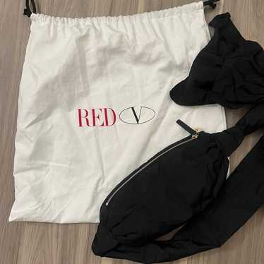 Red Valentino black bumbag with bow - image 1