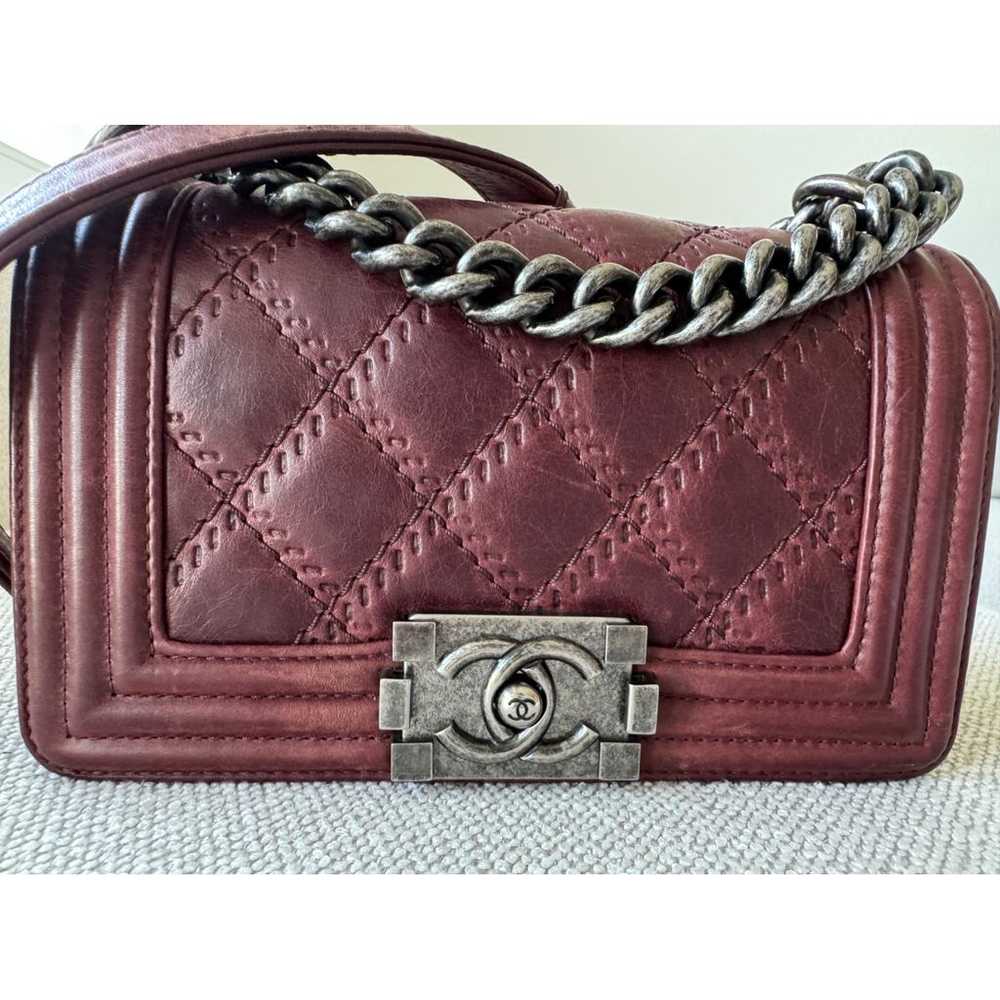 Chanel Boy leather crossbody bag - image 7