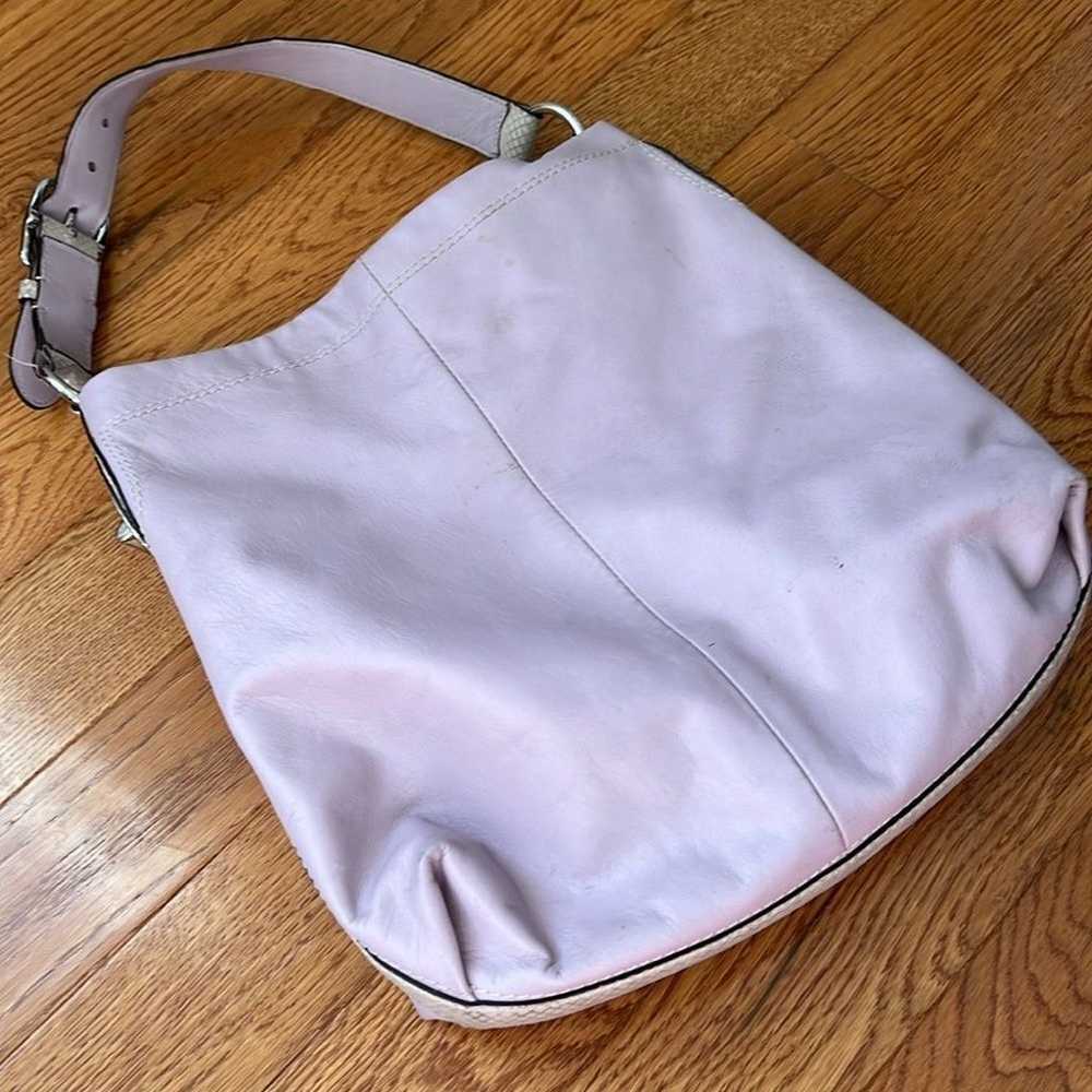 Coach Penelopoe Lavender Hobo Bag - image 7