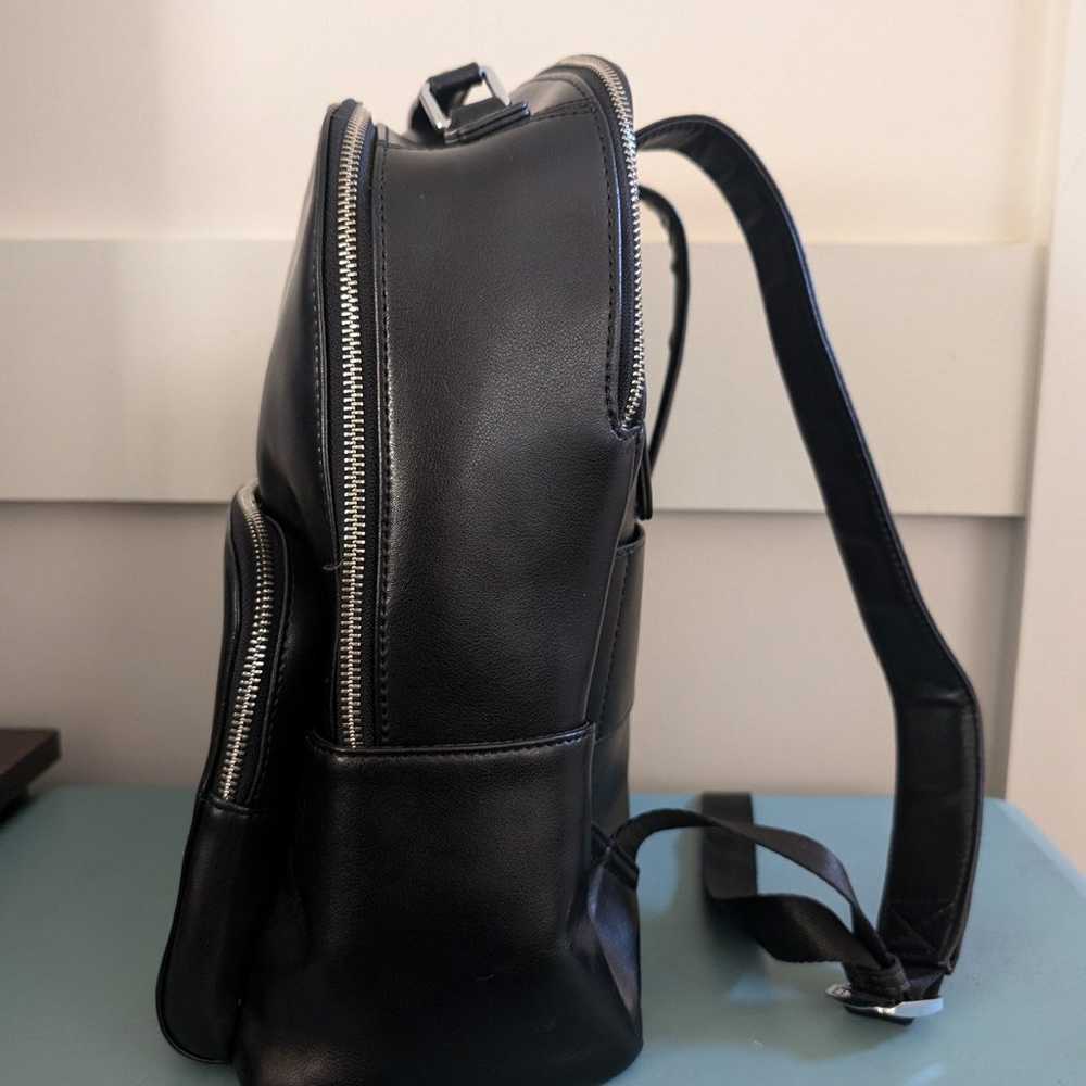 Bostanten Genuine Leather Black Backpack LN - image 3