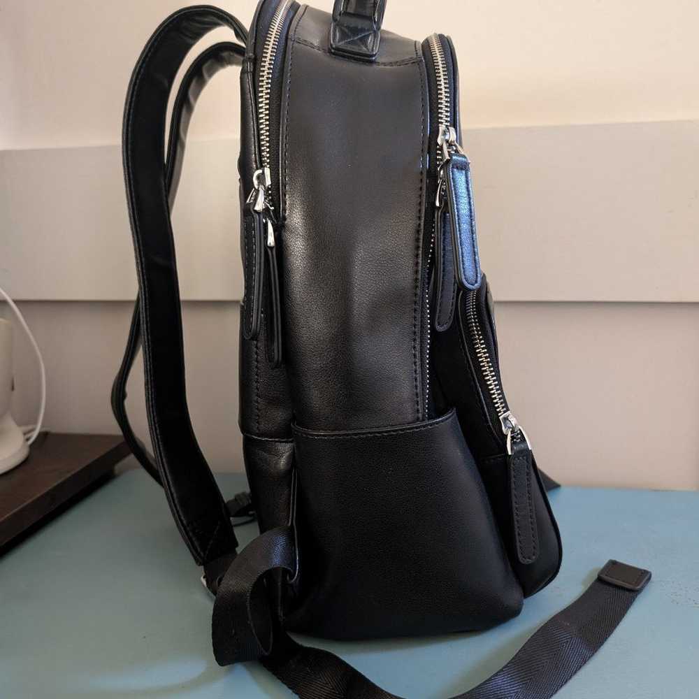 Bostanten Genuine Leather Black Backpack LN - image 5