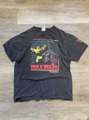 Vintage 1990 WWF Hulk Hogan tshirt