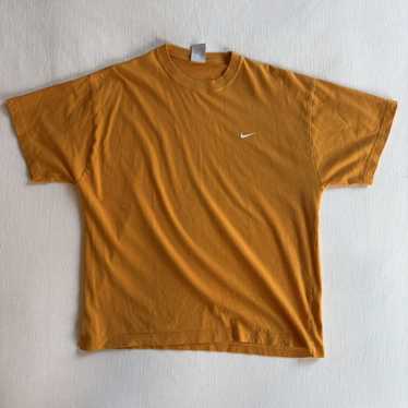 Nike NIKE Yellow Embroidered logo tee - image 1