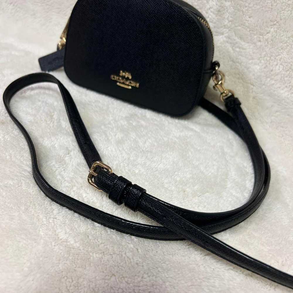 【Rare!】COACH Shoulder Bag Black - image 5