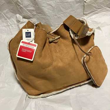 【Unused and Stored】【Vintage】【Old Gap】 Suede Shoul… - image 1