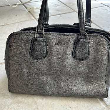 Coach Nolita Dark Gunmetal Grey shops Bag