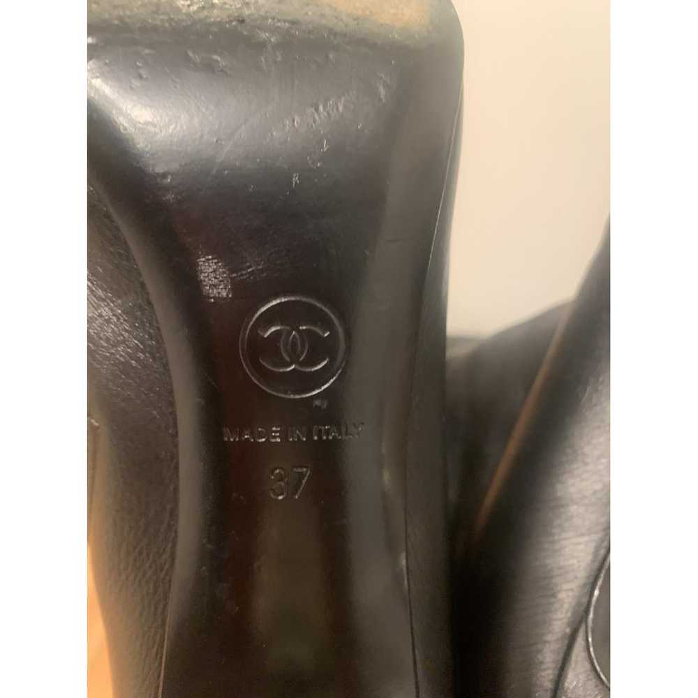 Chanel Leather boots - image 12