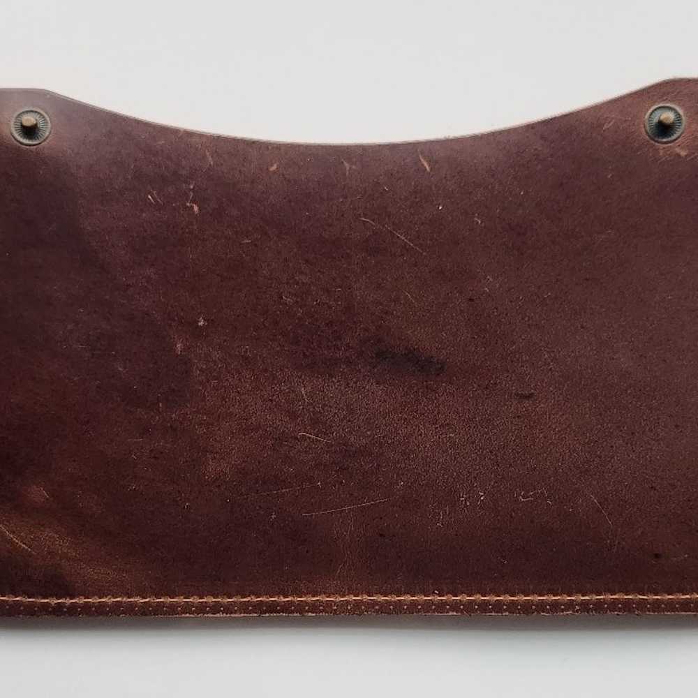 Handmade brown Mini Lawbag leather bag from Semen… - image 6