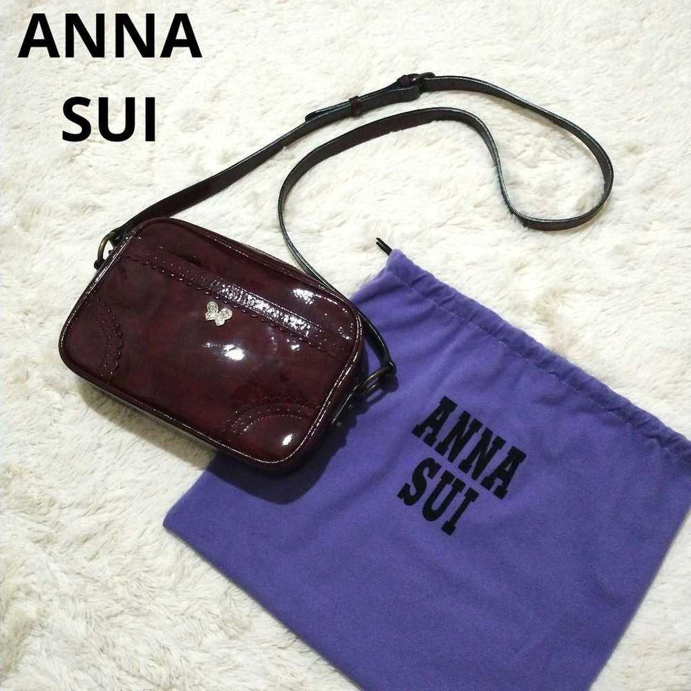 【In excellent condition】ANNA SUI Enamel Shoulder … - image 1