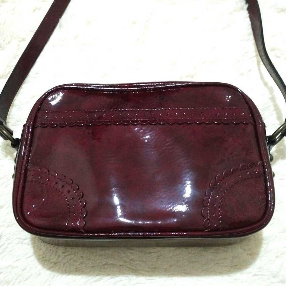 【In excellent condition】ANNA SUI Enamel Shoulder … - image 4