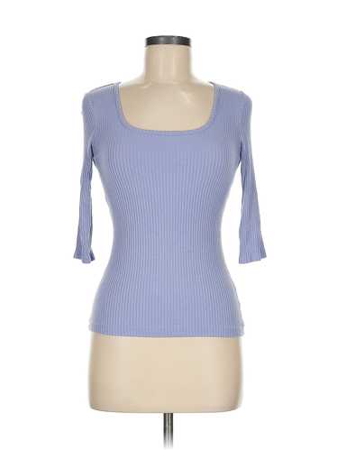 Rachel Zoe Women Blue 3/4 Sleeve Top XS - image 1