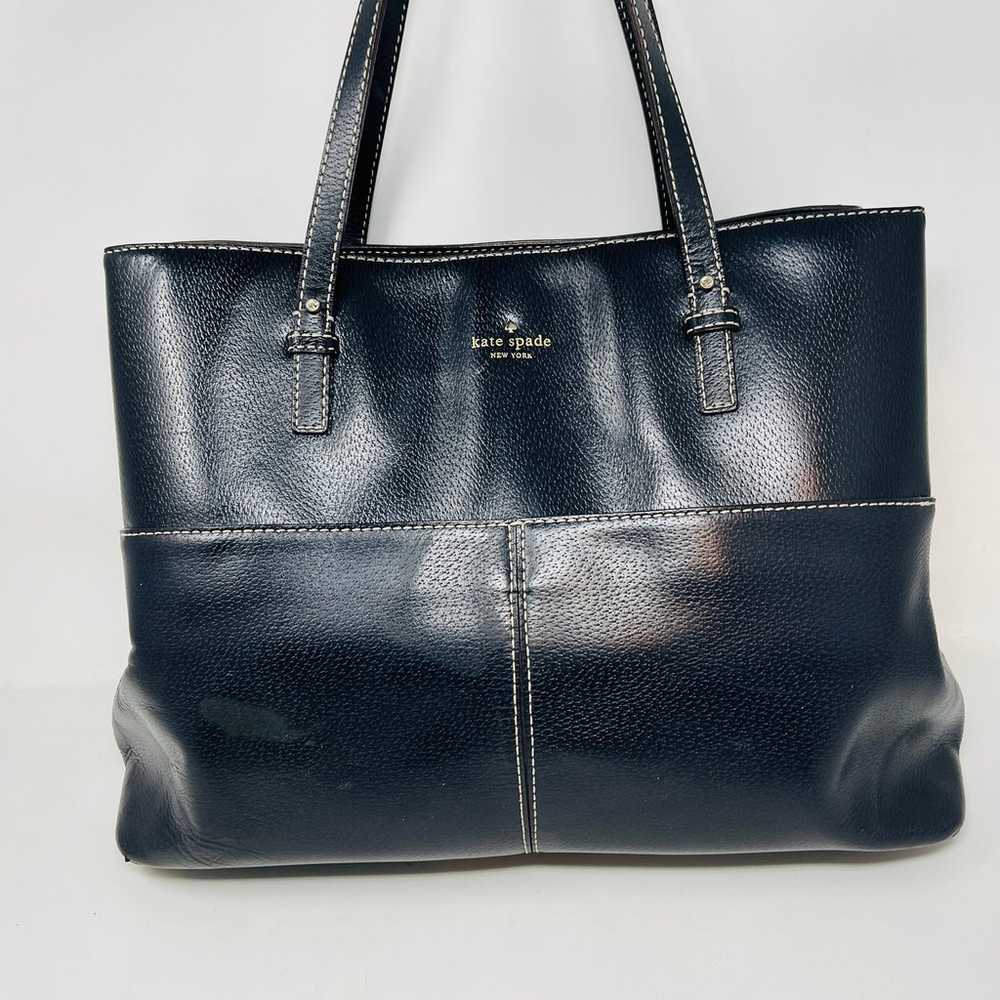 Kate Spade Large Smooth Finished Leather Tote Han… - image 2