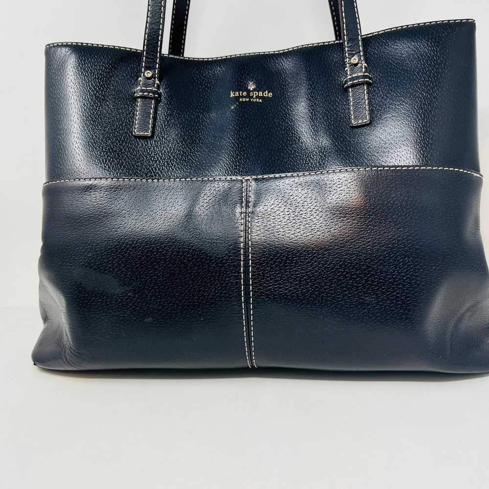 Kate Spade Large Smooth Finished Leather Tote Han… - image 4