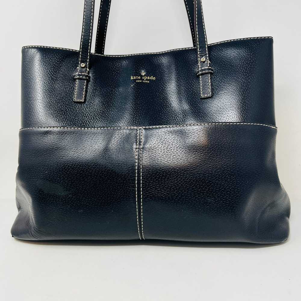 Kate Spade Large Smooth Finished Leather Tote Han… - image 5